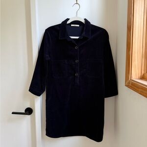 Sessun Navy Corduroy Mini dress